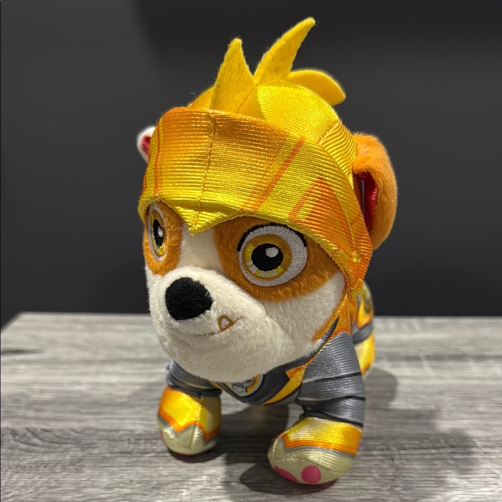 Paw Patrol | Rescue Knights: Rubble - Collectible Stuffed Plush Toy